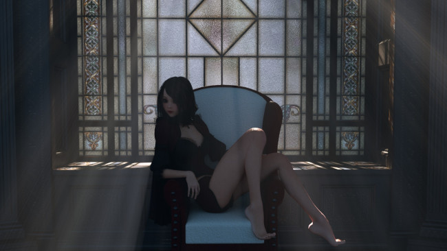 Обои картинки фото 3д, графика, people, люди, девушка