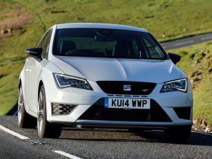 Картинка автомобили seat sc leon светлый 2014г uk-spec cupra