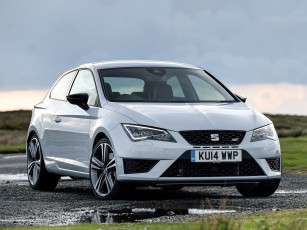 обоя автомобили, seat, sc, leon, светлый, 2014г, uk-spec, cupra