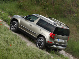 Картинка автомобили skoda laurin outdoor yeti klement 2013г