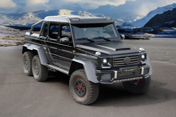 Картинка 2014+mercedes-benz+g63+w463+amg+6x6+ mansory автомобили mercedes-benz черный тюнинг
