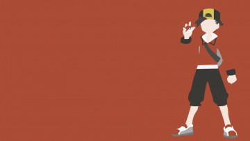 Картинка рисованные минимализм pokemon