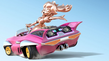 обоя видео игры, mario kart 8, гонка