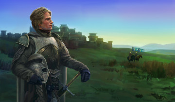 Картинка рисованные кино ланнистер джейми доспехи замок престолов игра of thrones game
