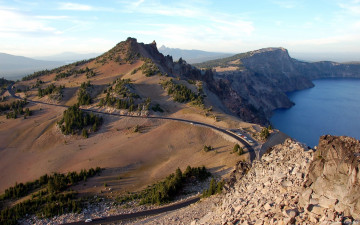 Картинка природа горы дорога