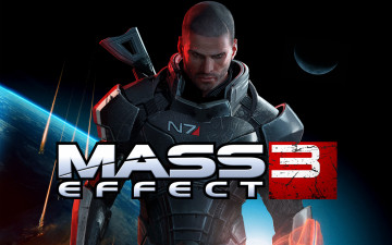Картинка видео+игры mass+effect+3 воин