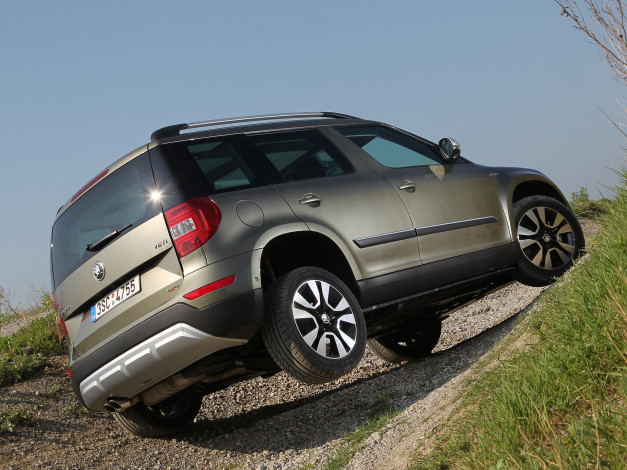 Обои картинки фото автомобили, skoda, 2013г, klement, laurin, outdoor, yeti