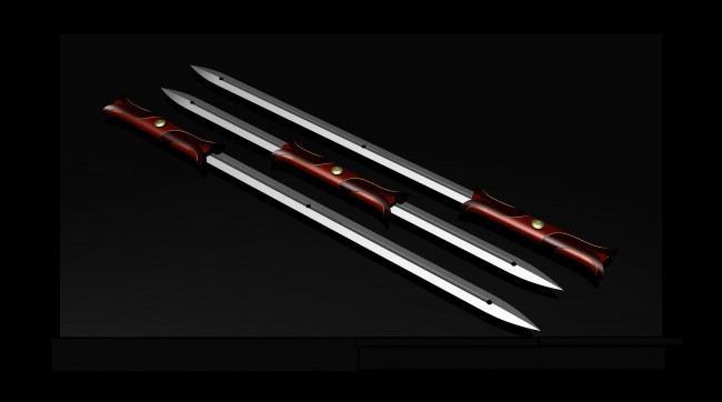 Обои картинки фото 3д графика, military, мечи