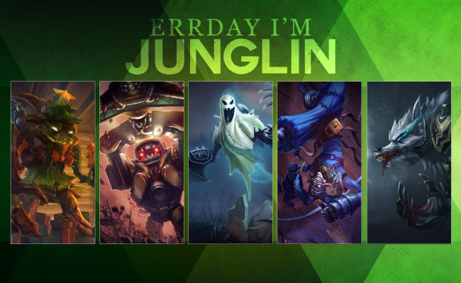 Обои картинки фото видео игры, league of legends, jungle, mao, kai