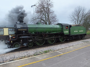 Картинка техника паровозы рельсы дорога железная паровоз