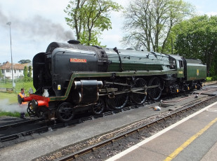 Картинка техника паровозы паровоз рельсы дорога железная