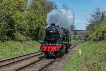 Картинка техника паровозы паровоз рельсы дорога железная