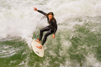 Картинка спорт серфинг доска волна океан