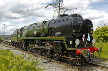 Картинка техника паровозы паровоз рельсы дорога железная