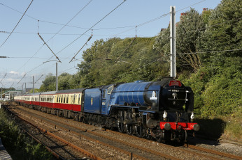 Картинка техника паровозы железная дорога рельсы паровоз