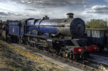 Картинка техника паровозы рельсы дорога железная паровоз