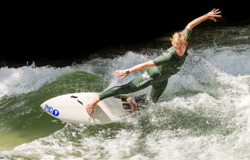 Картинка спорт серфинг доска волна океан