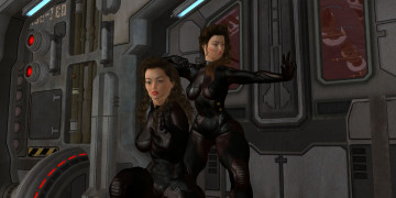 Картинка 3д+графика фантазия+ fantasy взгляд девушки фон