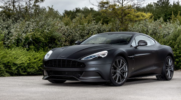 обоя автомобили, aston martin, one, of, seven, vanquish, aston, martin, q, темный, 2015г