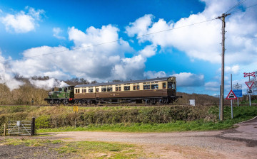 Картинка техника паровозы железная дорога рельсы паровоз