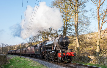 Картинка техника паровозы железная паровоз дорога рельсы