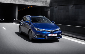 Картинка автомобили toyota sports 2015г синий tourer auris