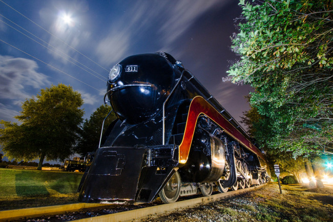 Обои картинки фото техника, паровозы, паровоз, рельсы, дорога, железная