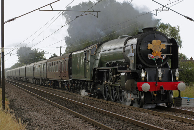 Обои картинки фото техника, паровозы, рельсы, дорога, железная, паровоз