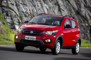 обоя автомобили, fiat, on, 2016г, way, 344, mobi