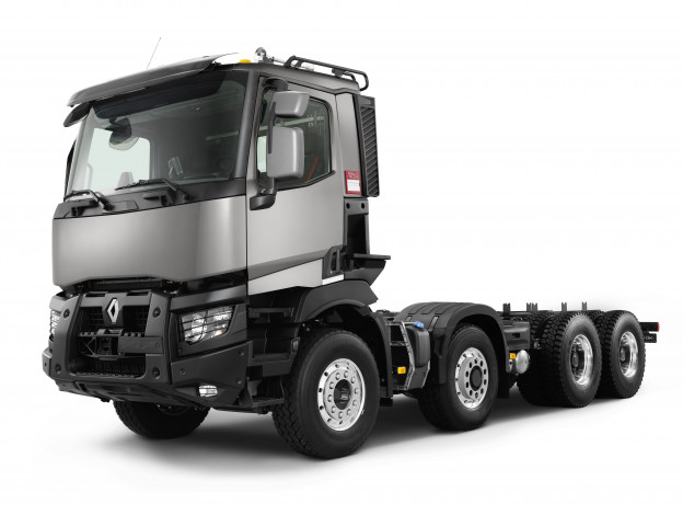 Обои картинки фото автомобили, renault trucks, cab, day, rigid, 2014г, optitrack, renault, c, 440