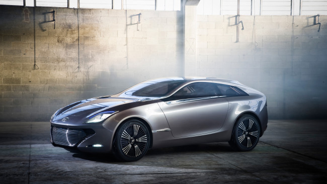 Обои картинки фото hyundai i ioniq concept 2012, автомобили, hyundai, 2012, ioniq, concept, i