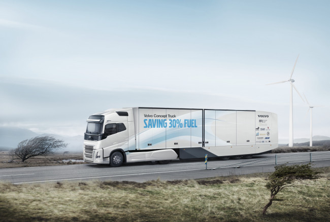 Обои картинки фото автомобили, volvo trucks, 2016г, concept, volvo, truck