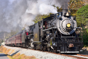 Картинка техника паровозы паровоз рельсы