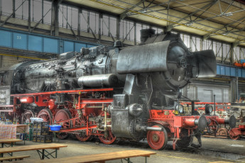 Картинка техника паровозы паровоз рельсы