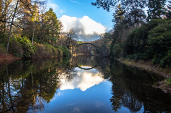 Картинка природа реки озера река лес