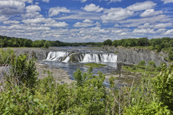 Картинка природа водопады простор