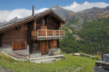 Картинка города -+здания +дома шале