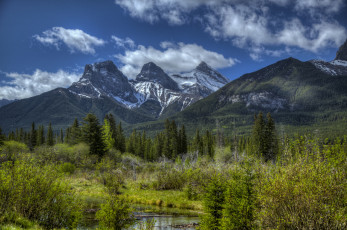 Картинка природа горы простор