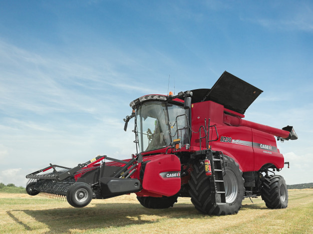 Обои картинки фото техника, комбайны, case