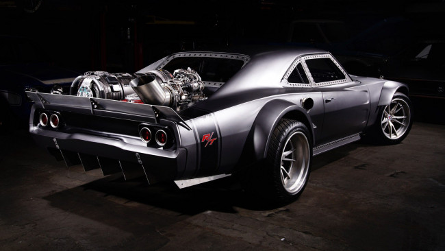 Обои картинки фото автомобили, dodge, 1970, charger