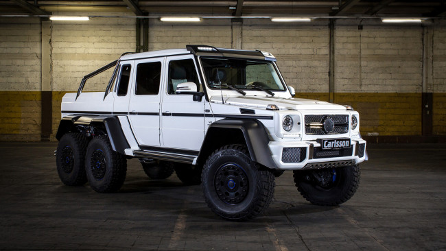 Обои картинки фото carlsson cg63 6x6 based on mercedes-benz g63 6x6 amg 2015, автомобили, mercedes-benz, carlsson, 6x6, amg, 2015, g63, based, cg63