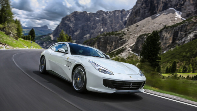 Обои картинки фото ferrari gtc4 lusso 2017, автомобили, ferrari, 2017, gtc4, lusso