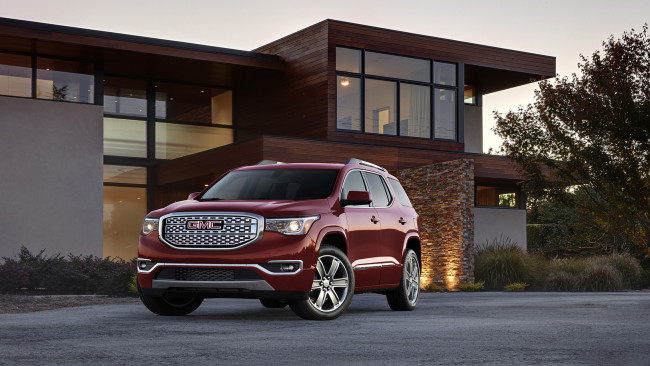 Обои картинки фото gmc acadia denali 2017, автомобили, gm-gmc, 2017, denali, acadia, gmc