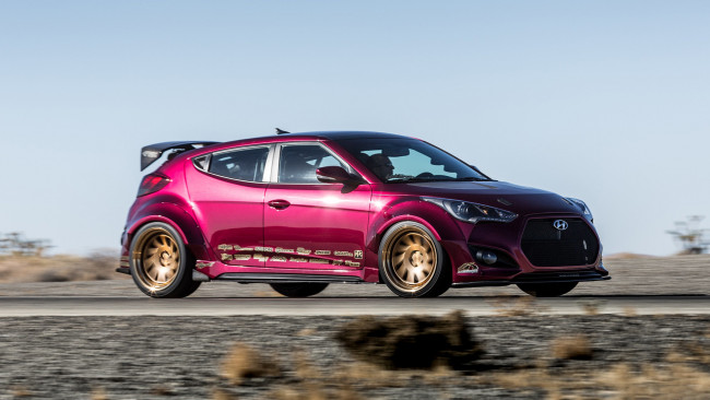 Обои картинки фото hyundai gurnade veloster concept 2016, автомобили, hyundai, 2016, concept, veloster, gurnade