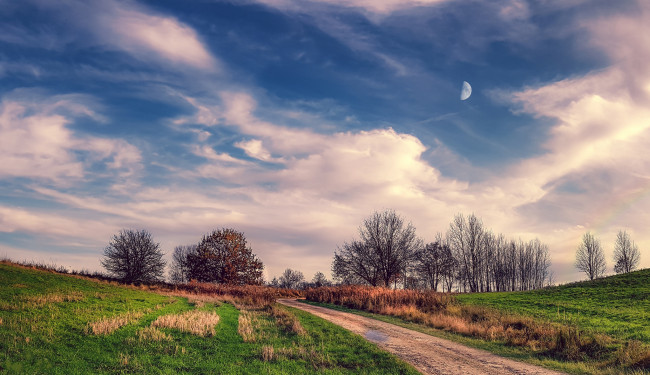 Обои картинки фото природа, дороги, простор