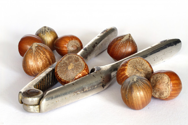 Обои картинки фото еда, орехи,  каштаны,  какао-бобы, фундук