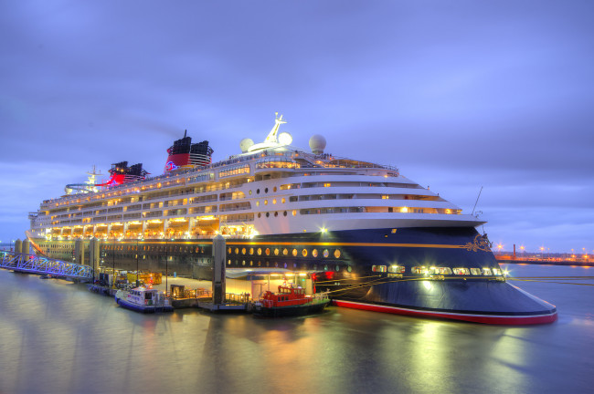 Обои картинки фото disney magic, корабли, лайнеры, круиз, лайнер