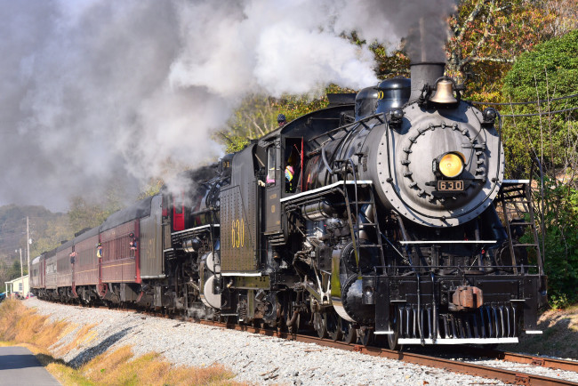 Обои картинки фото техника, паровозы, паровоз, рельсы