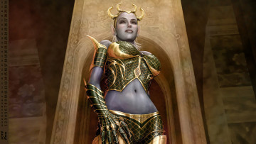 Картинка календари фэнтези девушка взгляд