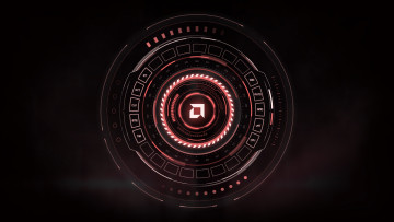 обоя компьютеры, amd, фон, логотип